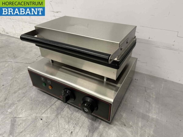 Gaufrier en acier inoxydable Fer à gaufrer 6 bâtonnets de gaufre 230V Restauration – Image 2