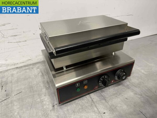 Gaufrier en acier inoxydable Fer à gaufrer 6 bâtonnets de gaufre 230V Restauration – Image 3
