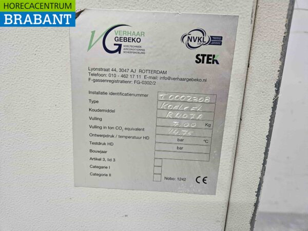 SCM Copeland cooling motor cooling group chiller R404A 400V Horeca – Image 4