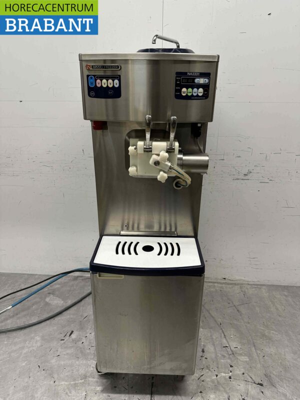 Machine à glace Nissei Soft en acier inoxydable Milkshake NA3331 NA-3331 400V Horeca