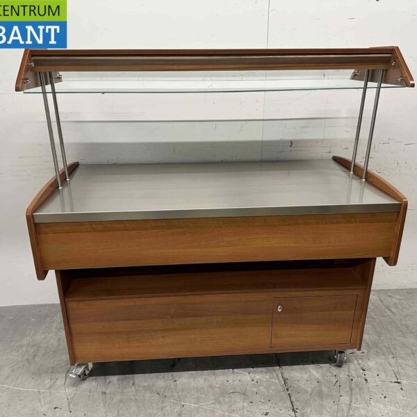 Maxxfrost Buffet de maintien au chaud Buffet de distribution Buffet Section de buffet 4 x 1/1 gastronormes / GN 149 cm 230V Horeca