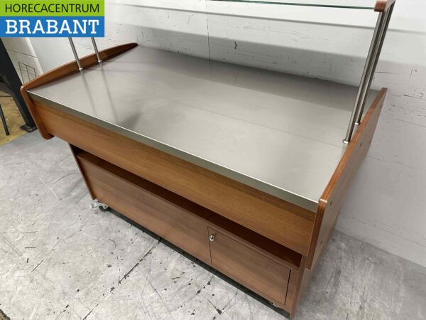 Maxxfrost Buffet de maintien au chaud Buffet de distribution Buffet Section de buffet 4 x 1/1 gastronormes / GN 149 cm 230V Horeca – Image 4