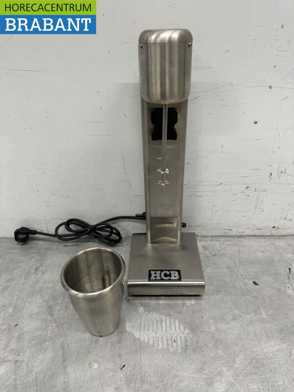 Milk shaker en acier inoxydable Mélangeur de lait 750 ml 230V Horeca – Image 4