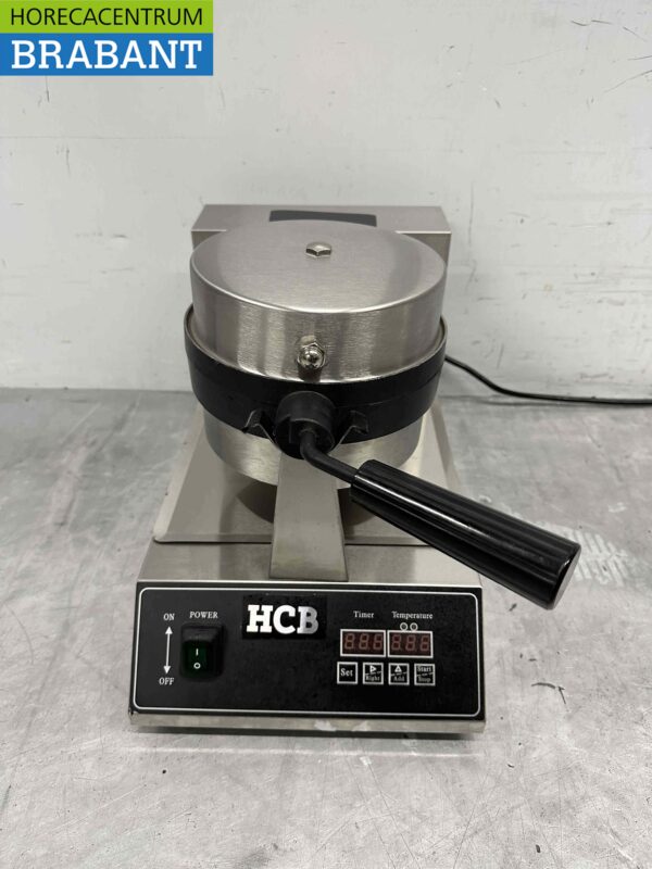 Acier inoxydable Gaufrier numérique avec minuterie 230V Restauration