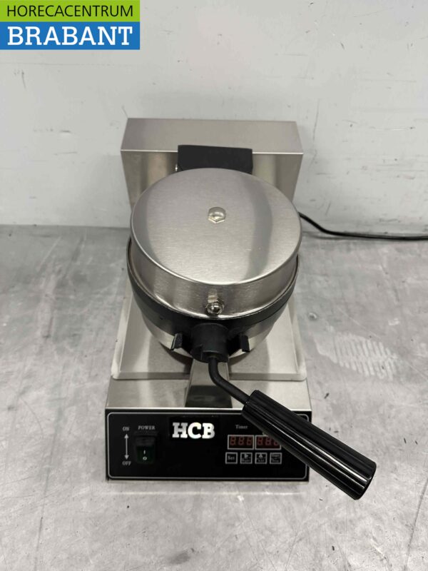 Acier inoxydable Gaufrier numérique avec minuterie 230V Restauration – Image 2