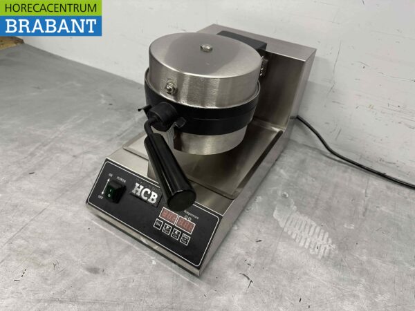 Acier inoxydable Gaufrier numérique avec minuterie 230V Restauration – Image 4