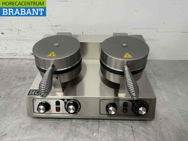 Gaufrier double en acier inoxydable avec minuterie 230V Restauration