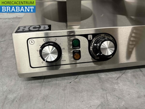 Gaufrier double en acier inoxydable avec minuterie 230V Restauration – Image 4
