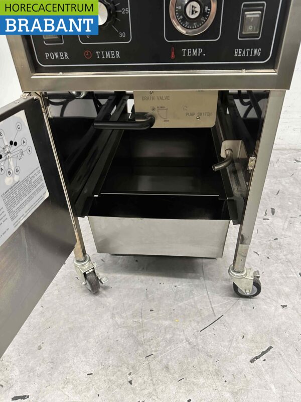 Friteuse haute pression en acier inoxydable friteuse 24 litres 380V Horeca – Image 6