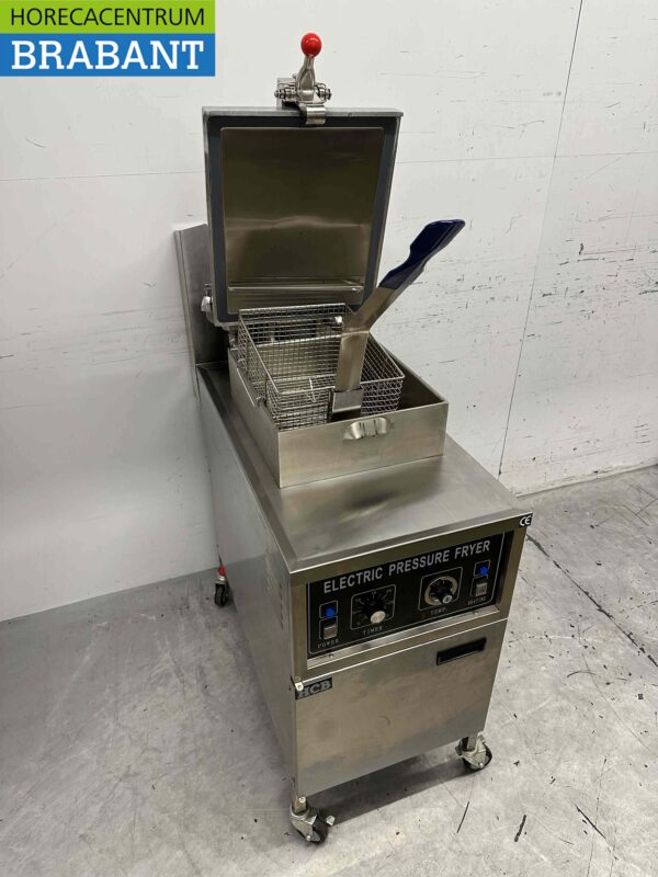 Friteuse haute pression en acier inoxydable friteuse 24 litres 380V Horeca – Image 7