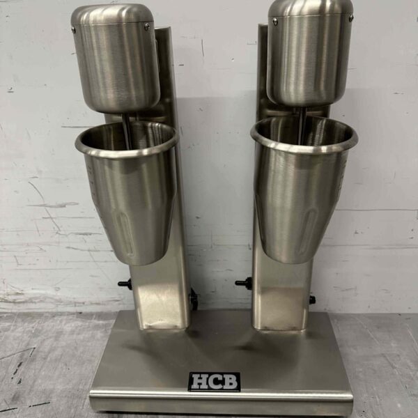 Double milk-shaker en acier inoxydable Milk shaker Milk shake mixer 750 ml 230V Horeca
