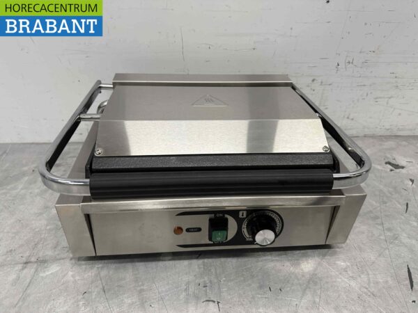 Acier inoxydable Gril de contact Gril à panini Lisse/glissant 230V Restauration