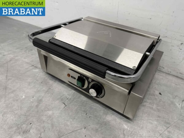 Acier inoxydable Gril de contact Gril à panini Lisse/glissant 230V Restauration – Image 2