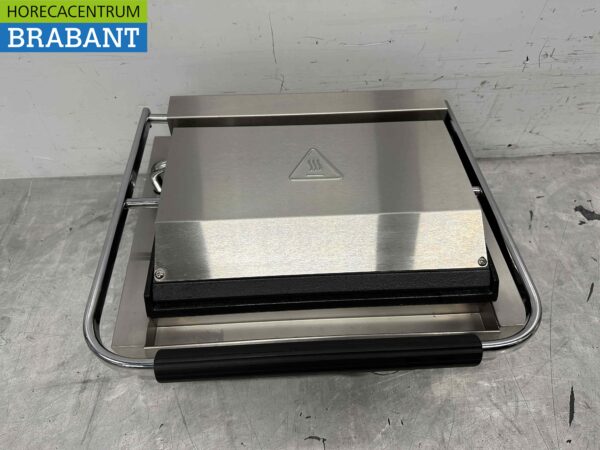 Acier inoxydable Gril de contact Gril à panini Lisse/glissant 230V Restauration – Image 4