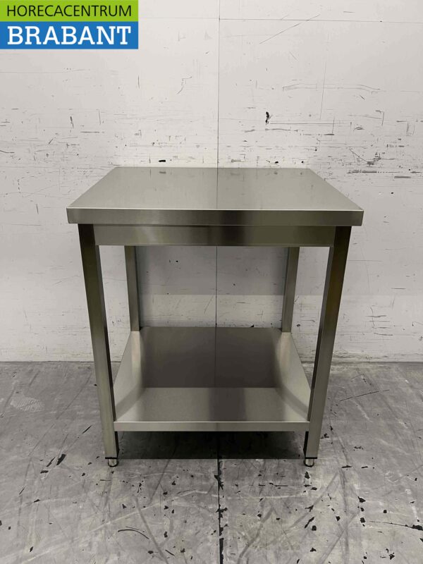 Table de travail en acier inoxydable Basic-line 70 x 60 x 85 cm Restauration
