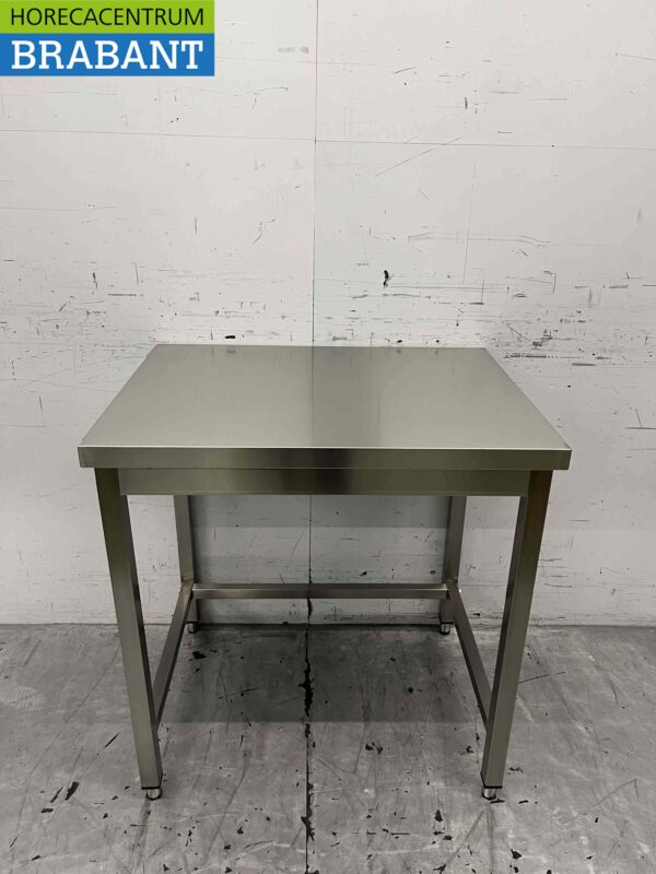 Table de travail en acier inoxydable Basic-line 80 x 60 x 85 cm Restauration