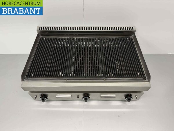 Gril en pierre en acier inoxydable 650 Series 102 cm 16.5 kW Gas Horeca – Image 4