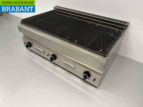 Gril en pierre en acier inoxydable 650 Series 102 cm 16.5 kW Gas Horeca – Image 3