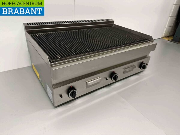 Gril en pierre en acier inoxydable 650 Series 102 cm 16.5 kW Gas Horeca – Image 2