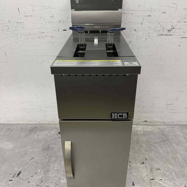 Friteuse en acier inoxydable 15 litres Premium-line GAS Catering