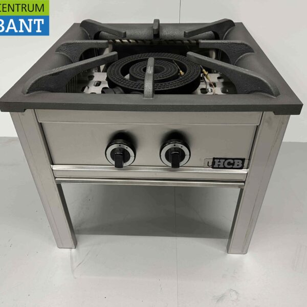 Acier inoxydable Hokker Brûleur Wok Wok Double brûleur Premium-line 22 kW Horeca