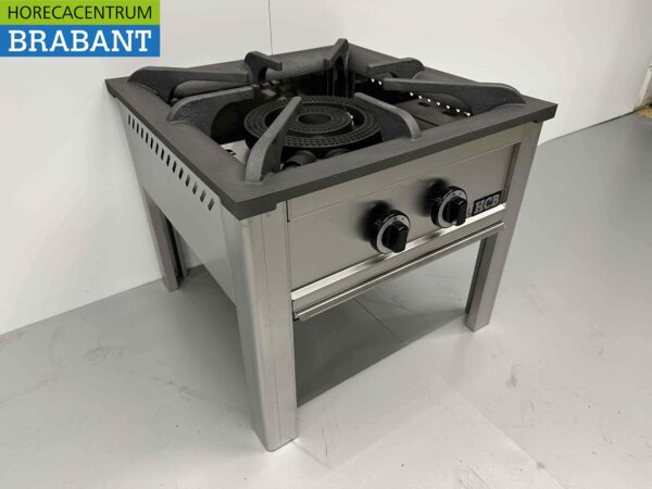 Acier inoxydable Hokker Brûleur Wok Wok Double brûleur Premium-line 22 kW Horeca – Image 3