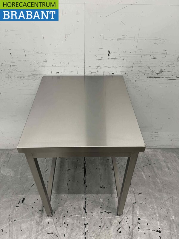 Table de travail en acier inoxydable Basic-line 60 x 70 x 85 cm Restauration – Image 4