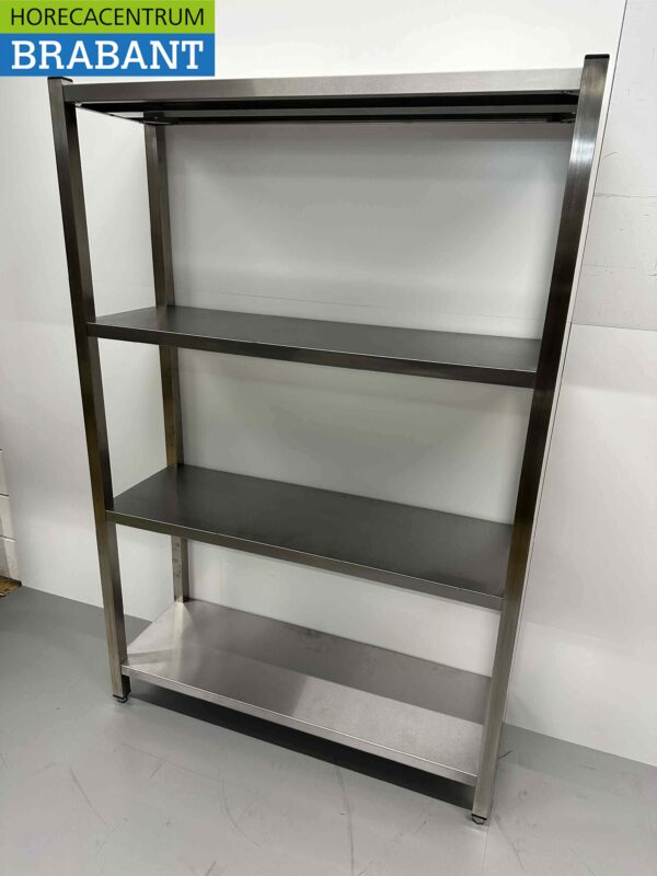 Rack de stockage en acier inoxydable Rack Premium-line 120 x 40 x 180 cm Catering – Image 3