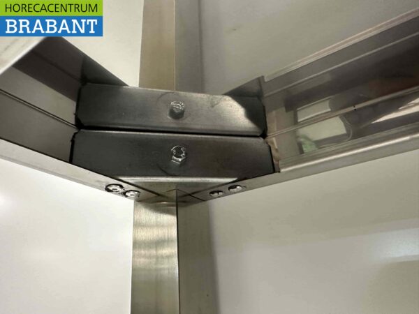 Rack de stockage en acier inoxydable Rack Premium-line 120 x 40 x 180 cm Catering – Image 4