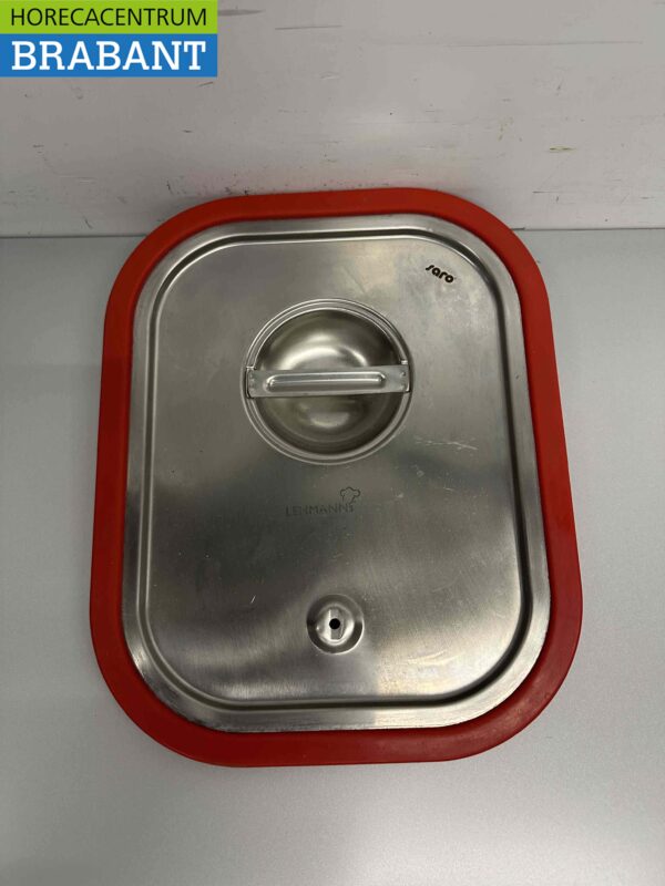 Acier inoxydable Couvercle Gastronorm en caoutchouc 1/2 GN Restauration