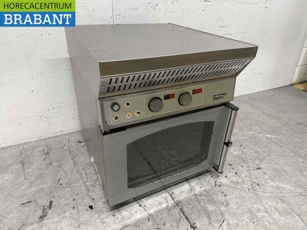 Four à convection en acier inoxydable Steamer Eloma EB30 avec hotte 230V Horeca – Image 3