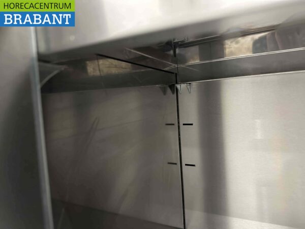Armoire murale en acier inoxydable Premium-line 2 portes coulissantes 200 cm Restauration – Image 6