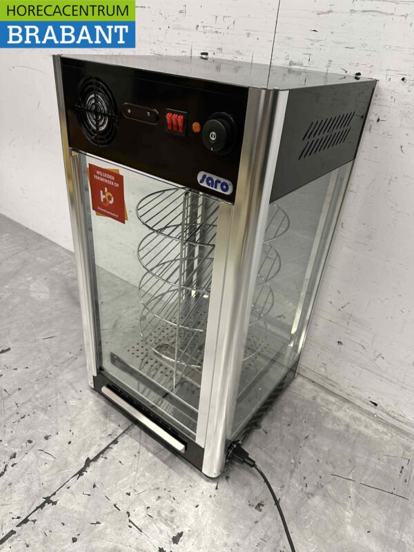 Saro en acier inoxydable Vitrine chaude Vitrine chaude 97 litres 230V Horeca – Image 3