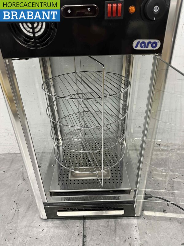 Saro en acier inoxydable Vitrine chaude Vitrine chaude 97 litres 230V Horeca – Image 4