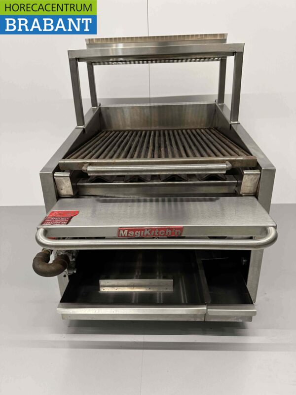 Grilloir MagiKitch'n Char en acier inoxydable 60 cm GAS Restauration – Image 5