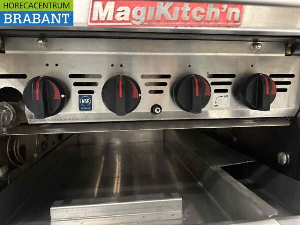 Grilloir MagiKitch'n Char en acier inoxydable 60 cm GAS Restauration – Image 6