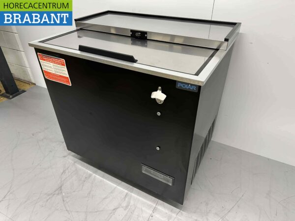 Acier inoxydable Polar CT330 Refroidisseur de bouteilles Refroidisseur de bouteilles Bar Cooler Capacité 279 litres 93,5 cm 230V Horeca – Image 4