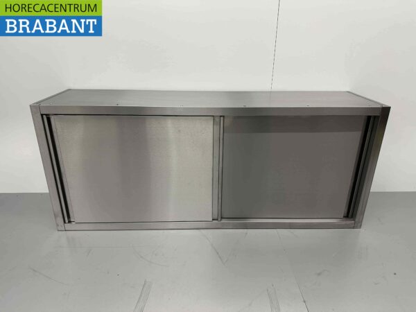 Armoire murale en acier inoxydable Premium-line 2 portes coulissantes 160 cm Catering