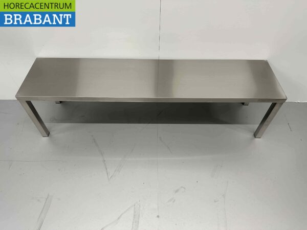 Pont d'étagère en acier inoxydable 150 x 35 x 40 cm Restauration – Image 2
