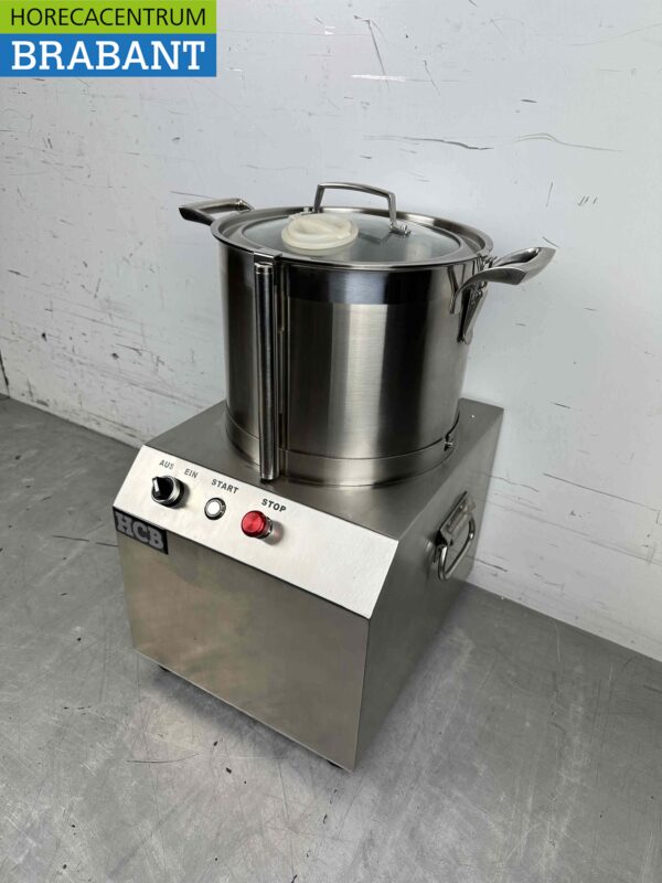 Cutter en acier inoxydable Coupe-légumes 10 litres 230V Horeca – Image 2
