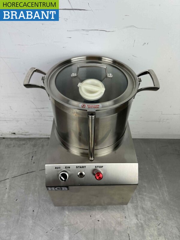 Cutter en acier inoxydable Coupe-légumes 10 litres 230V Horeca – Image 4
