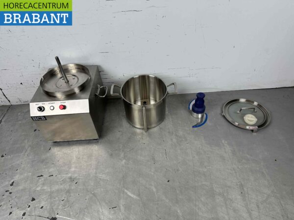 Cutter en acier inoxydable Coupe-légumes 10 litres 230V Horeca – Image 6