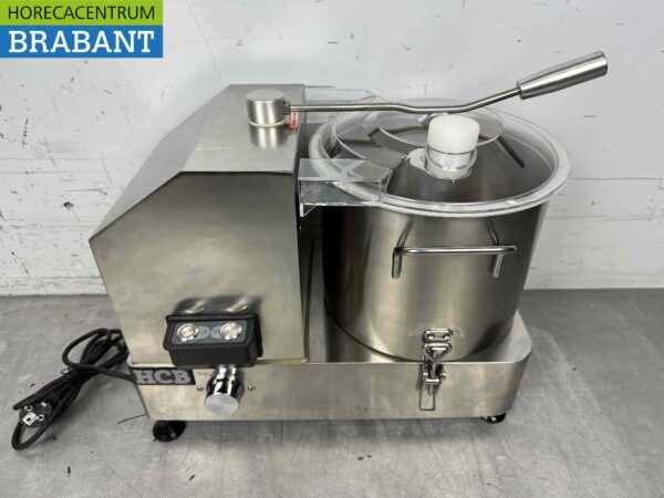Cutter en acier inoxydable / Robot ménager / Coupe-légumes 9 litres 230V Horeca