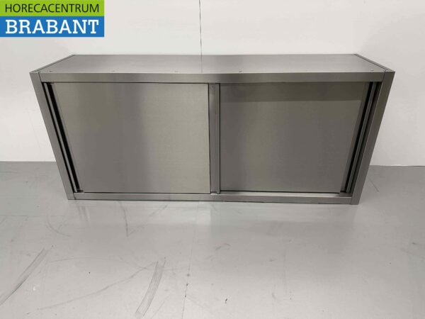 Armoire murale en acier inoxydable Premium-line 2 portes coulissantes 150 cm Catering
