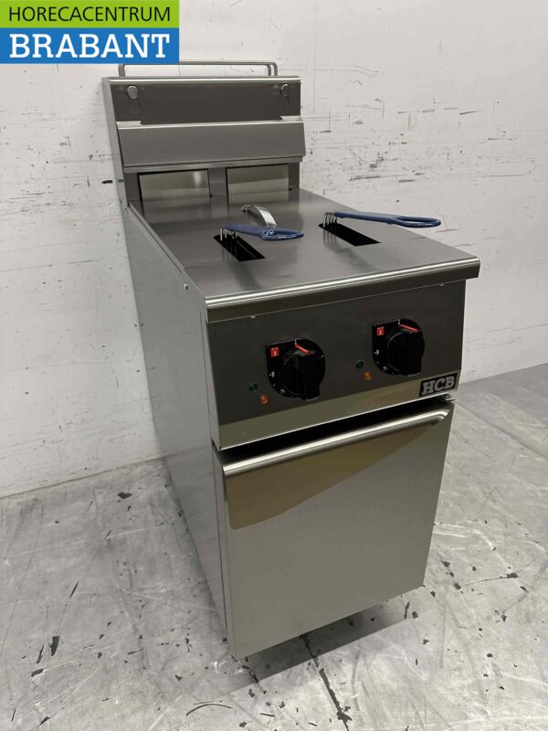 Friteuse en acier inoxydable Premium-line 2 x 12,5 litres 400V Horeca – Image 3