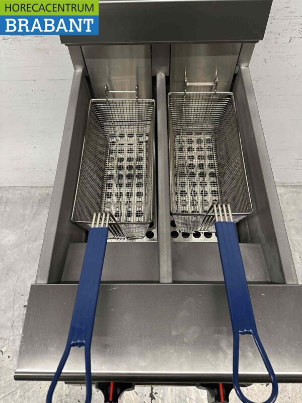 Friteuse en acier inoxydable Premium-line 2 x 12,5 litres 400V Horeca – Image 5