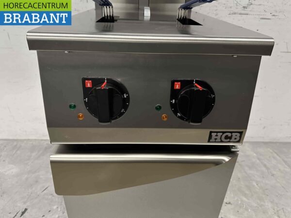 Friteuse en acier inoxydable Premium-line 2 x 12,5 litres 400V Horeca – Image 6