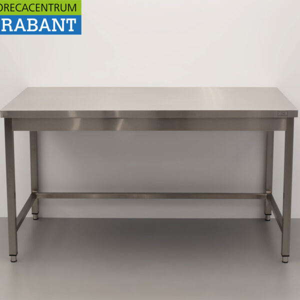 HCB Table de travail en acier inoxydable Basic-line 150 x 70 x 85 cm Horeca
