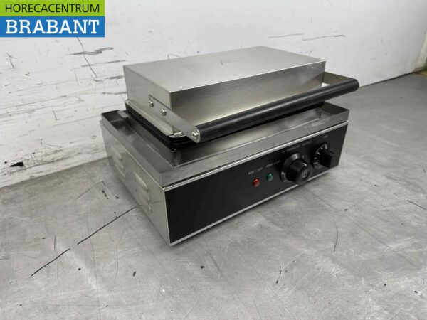 Gaufrier en acier inoxydable Fer à gaufrer 6 bâtonnets de gaufre 230V Restauration – Image 2