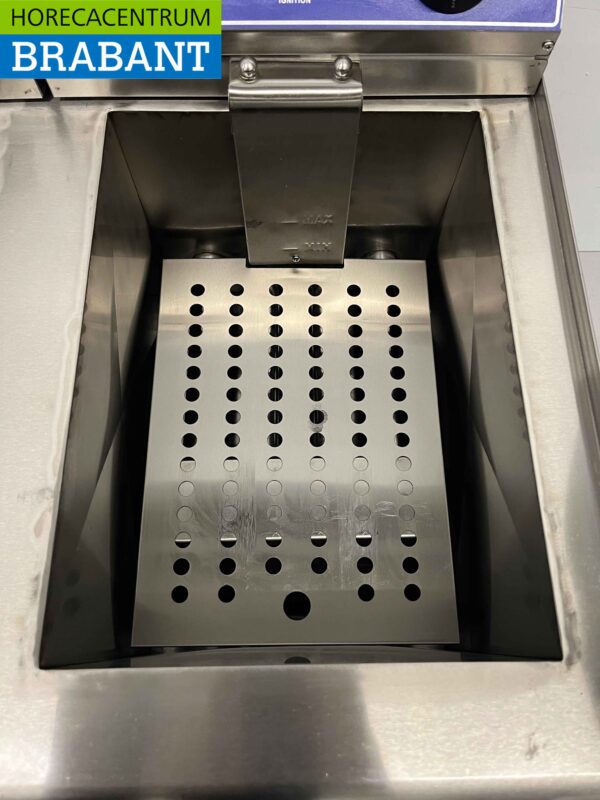 Friteuse double en acier inoxydable 2 x 14 litres PROPAAN GAS Catering – Image 5